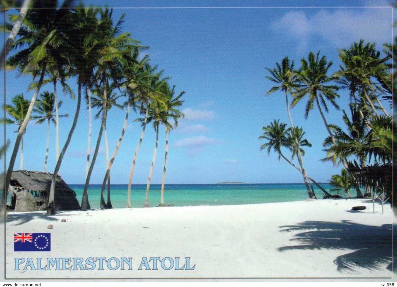 1 AK Palmerston Atoll Zu Den Cook Islands * Palmerston Village * - Cook-Inseln