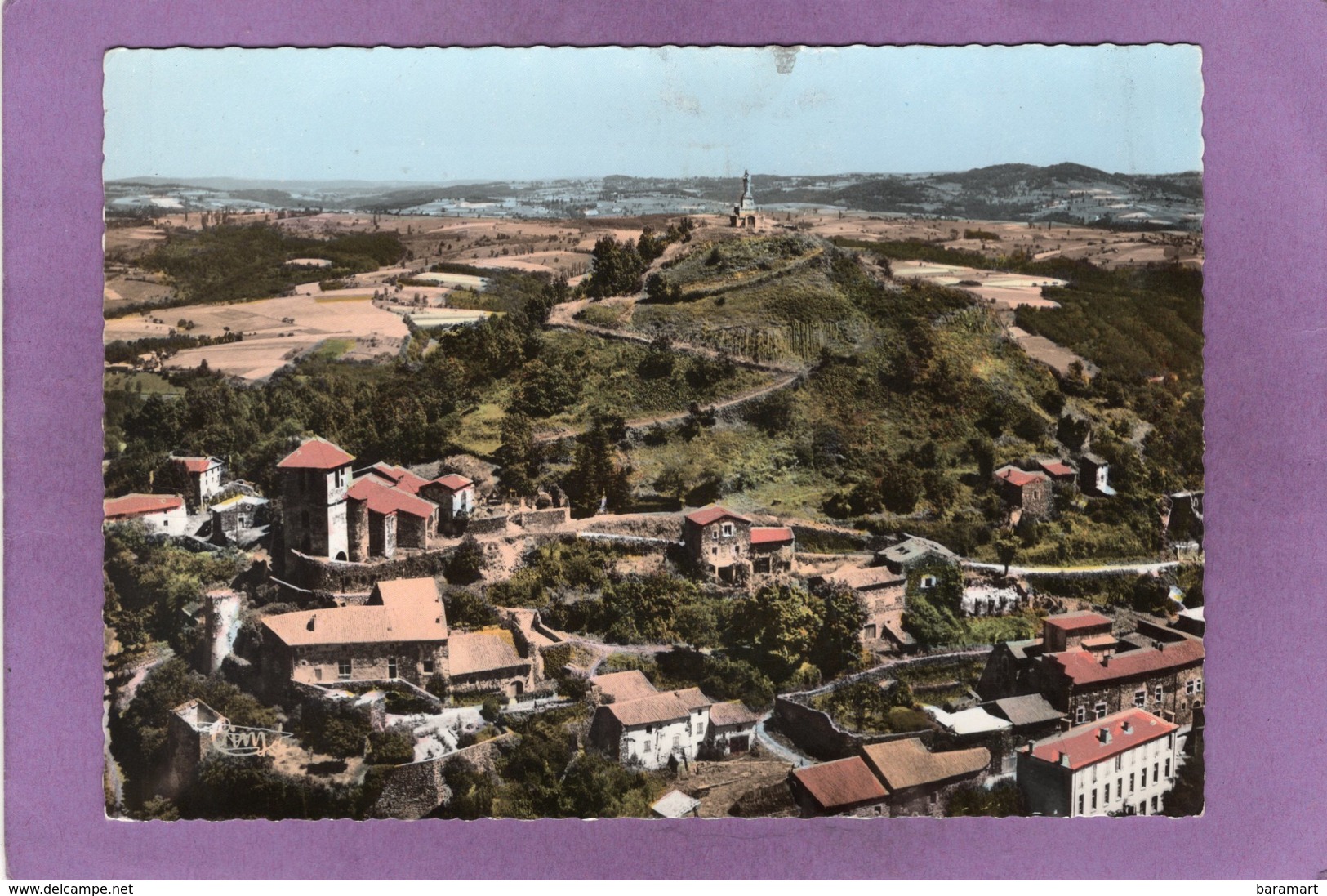 63 USSON Vue Aérienne De Vieille Eglise Et De La Vierge ( Environs De Sauxillanges ) - Autres & Non Classés