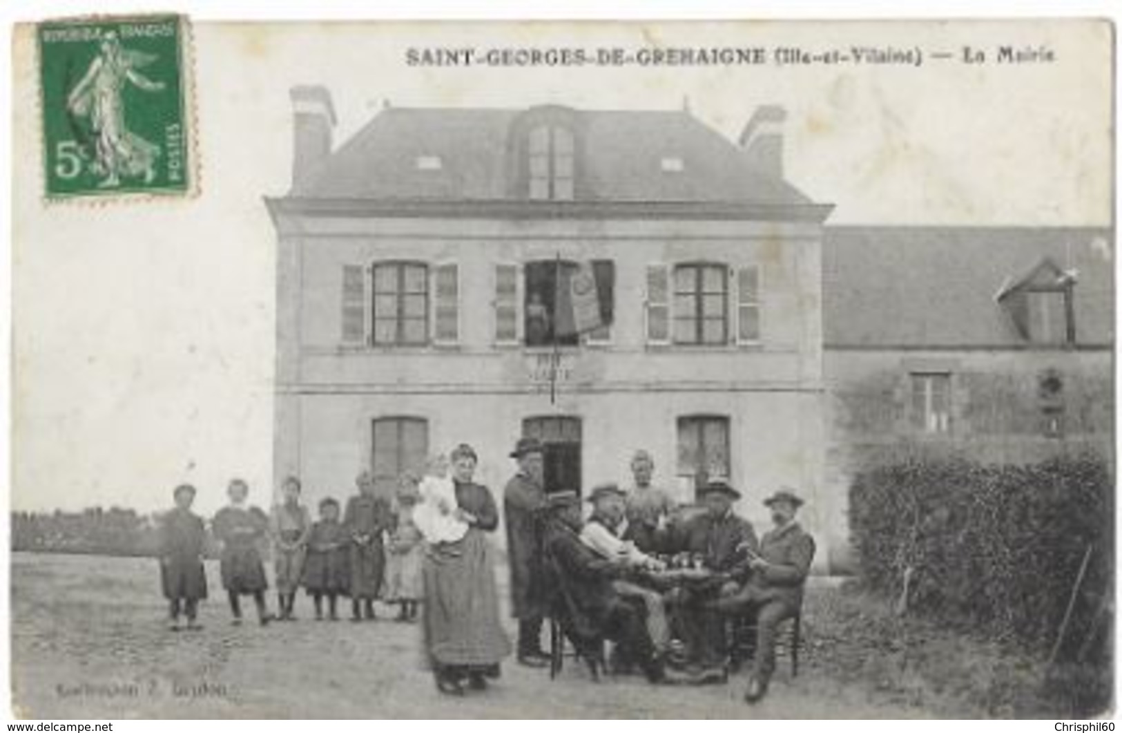 Saint Georges De Grehaigne La Mairie - Autres & Non Classés