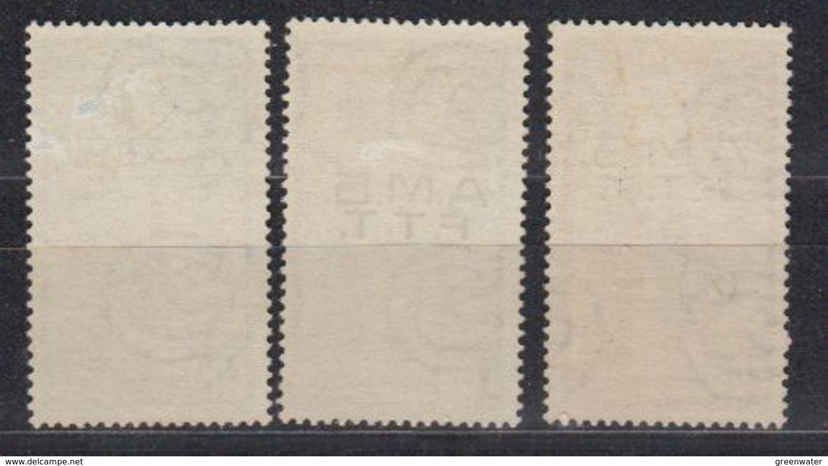 Triest 1949 ERP 3v ** Mnh (43567) Some Small Spots On Gum - Europese Gedachte