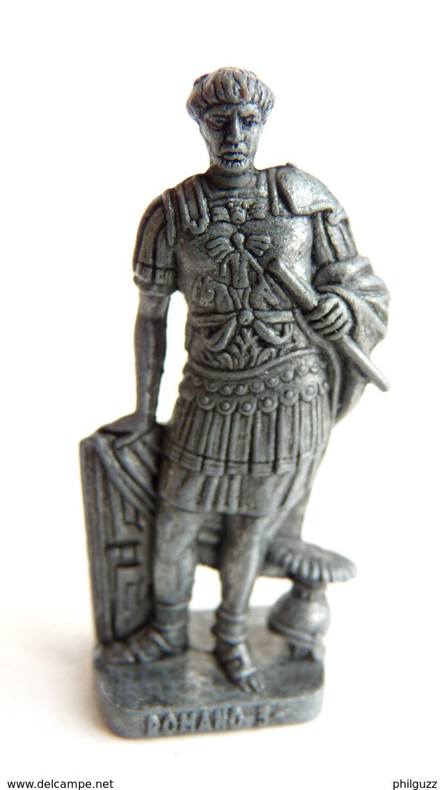 FIGURINE KINDER  METAL SOLDAT ROMAIN 100 à 300 Ap JC  3 RP LEGAT 80's Fer - KRIEGER RÖMER Légat (2) - Metal Figurines