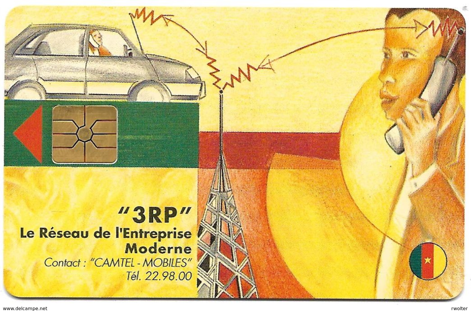 @+ Cameroun - 3RP - CAMTEL - MOBILES - 3000F - Gem1B - Ref: CAM-C-01 - Cameroon