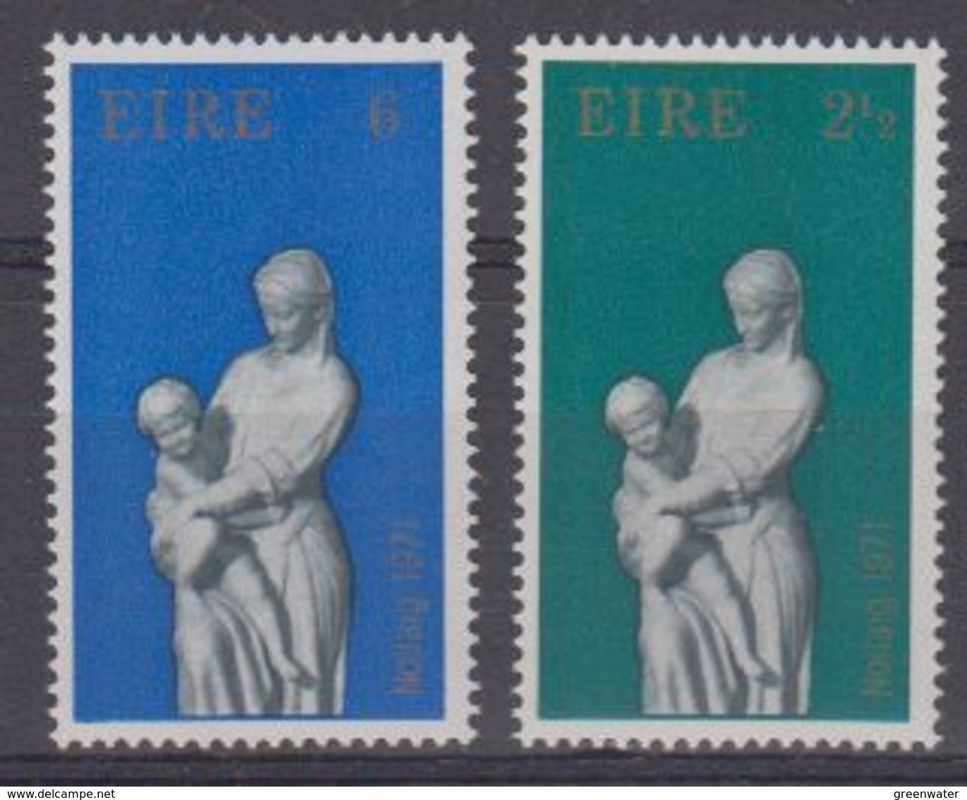 Ireland 1971 Christmas 2v ** Mnh (43571B) - Ongebruikt