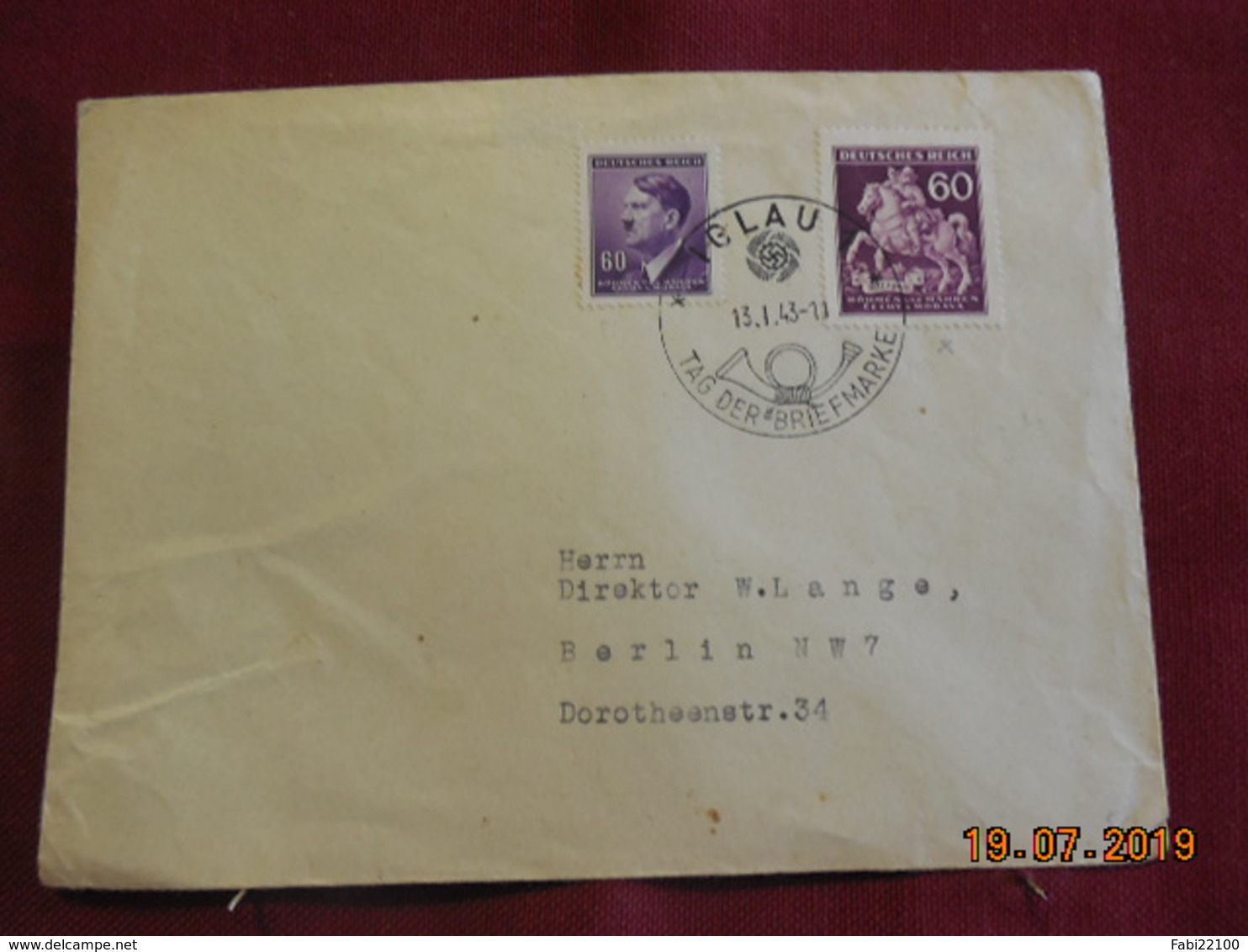 Lettre De 1943 à Destination De Berlin - Lettres & Documents