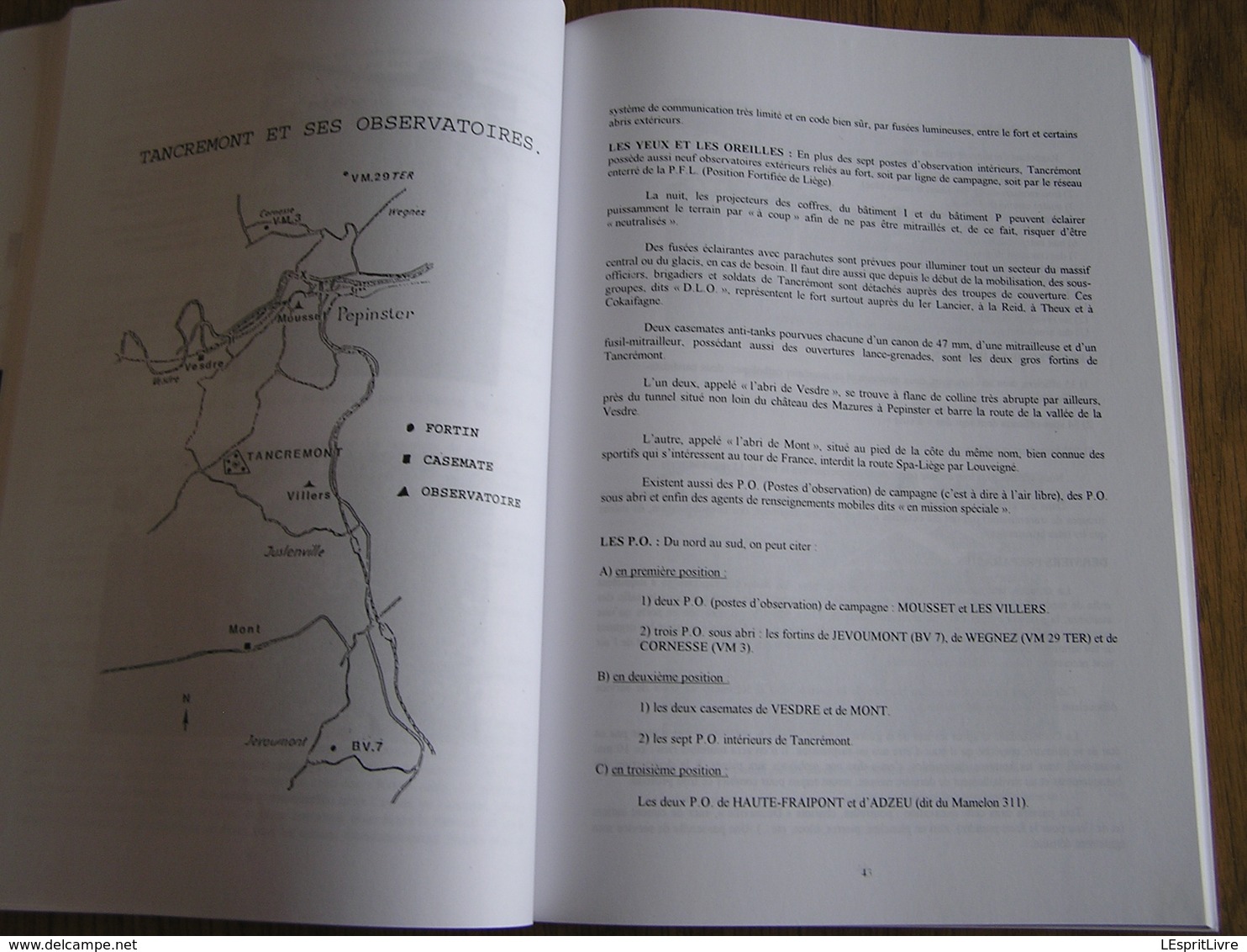 29 Mai 1940 TANCREMONT TIENT TOUJOURS Guerre 40 45 Liège Fort PFL Positions Fortifiées Pepinster Fortin Casemate