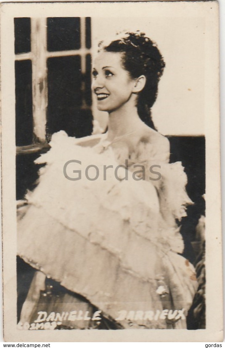 Danielle Darieux - Actress - Movie Star - Film - Cinema - Photo 45x70mm - Actors