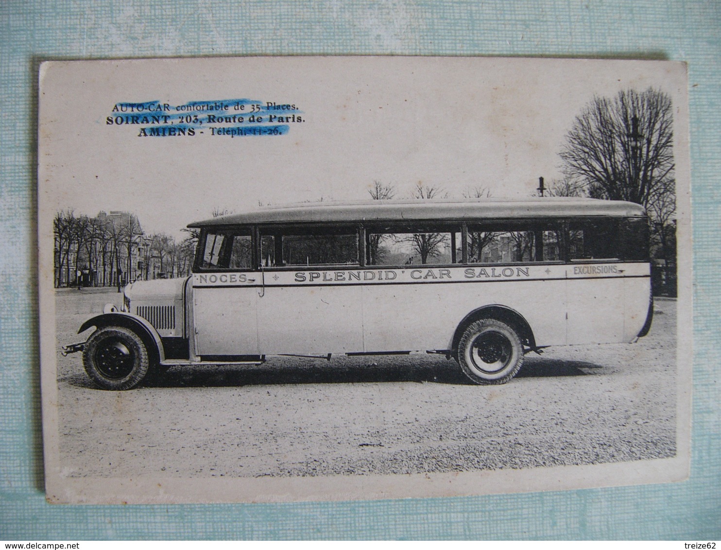 Amiens Autocar Soirant Noces Splendid Car Salon Excursions Somme 80 Neuve - Amiens