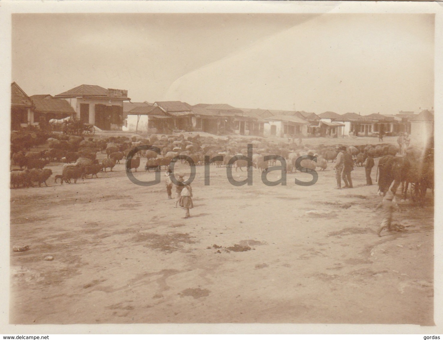 Poland - Ukraine - Berezowka 1918 - Marktplatz - Photo 120x90mm - Poland