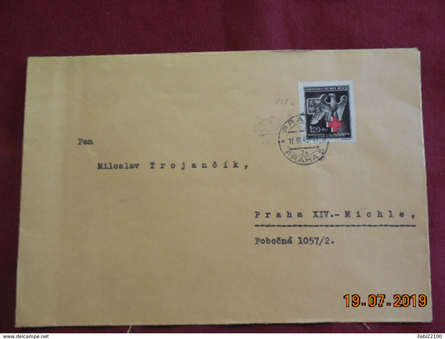 Lettre De 1943 à Destination De Prague - Lettres & Documents