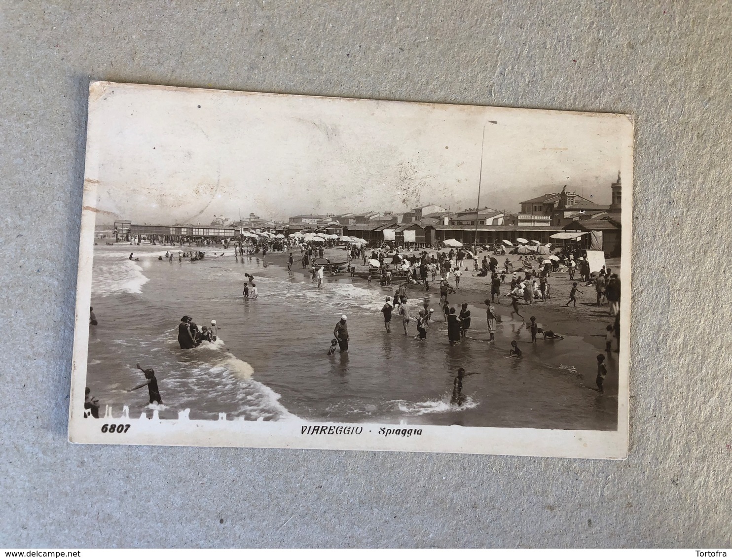 VIAREGGIO SPIAGGIA  1924 - Viareggio