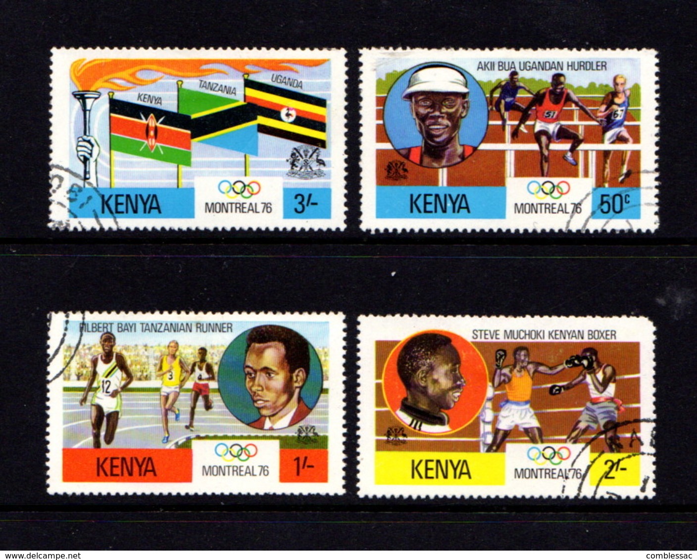 KENYA    1978    Olympic  Games    Set  Of  4    USED - Kenya (1963-...)