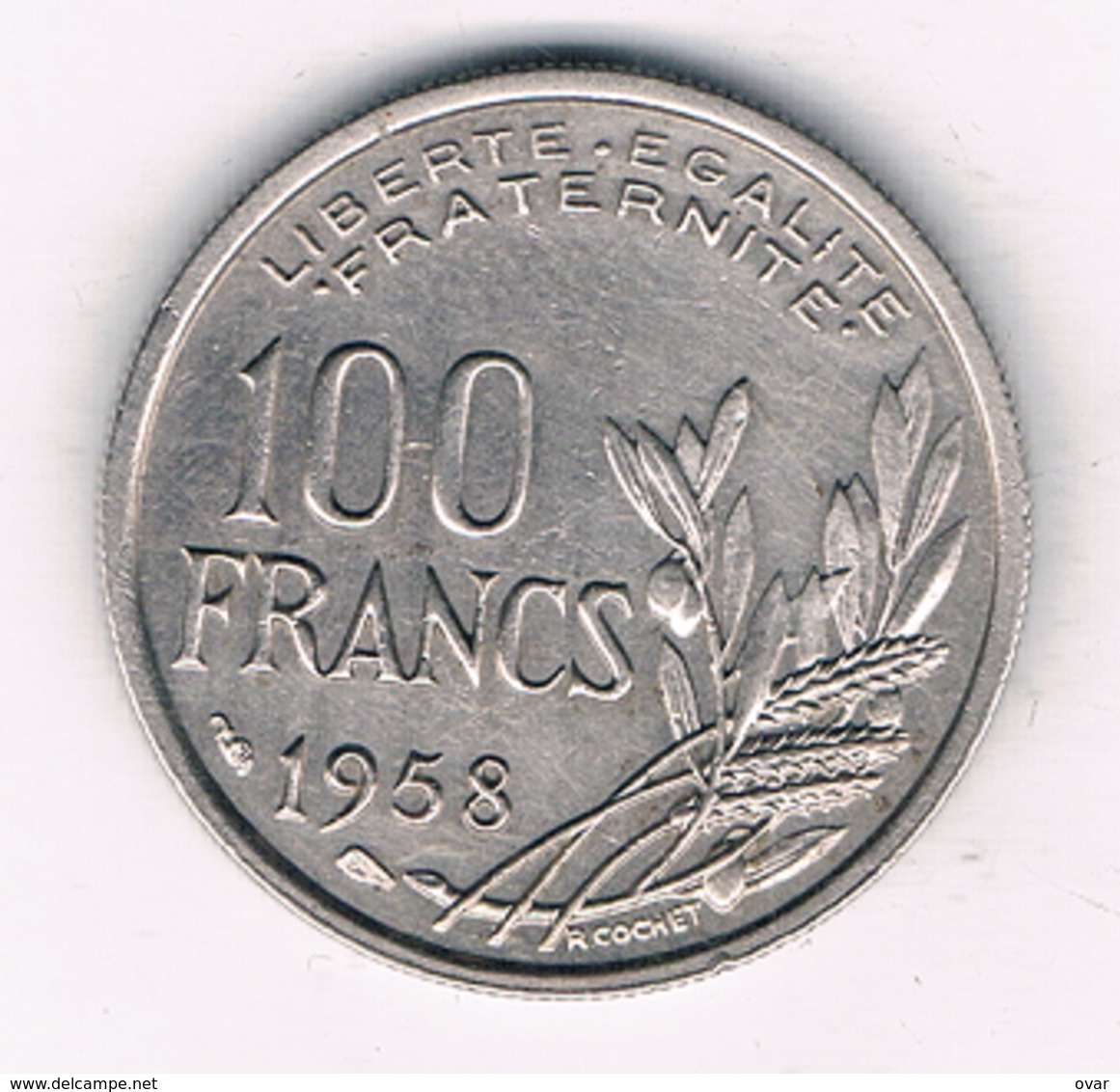 100 FRANCS 1958 FRANKRIJK /5489/ - Autres & Non Classés