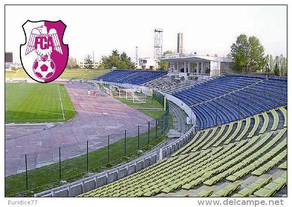 Stadium Stadionul Nicolae Dobrin (FC Arges Pitesti, Romania) Postcard - Size: 15x10 Cm. Apr. - Fútbol