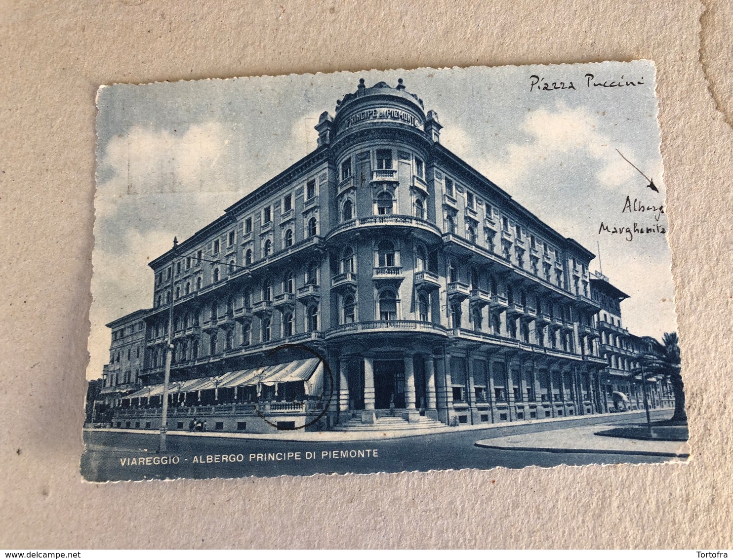 VIAREGGIO ALBERGO PRINCIPE DI PIEMONTE  1949 - Viareggio