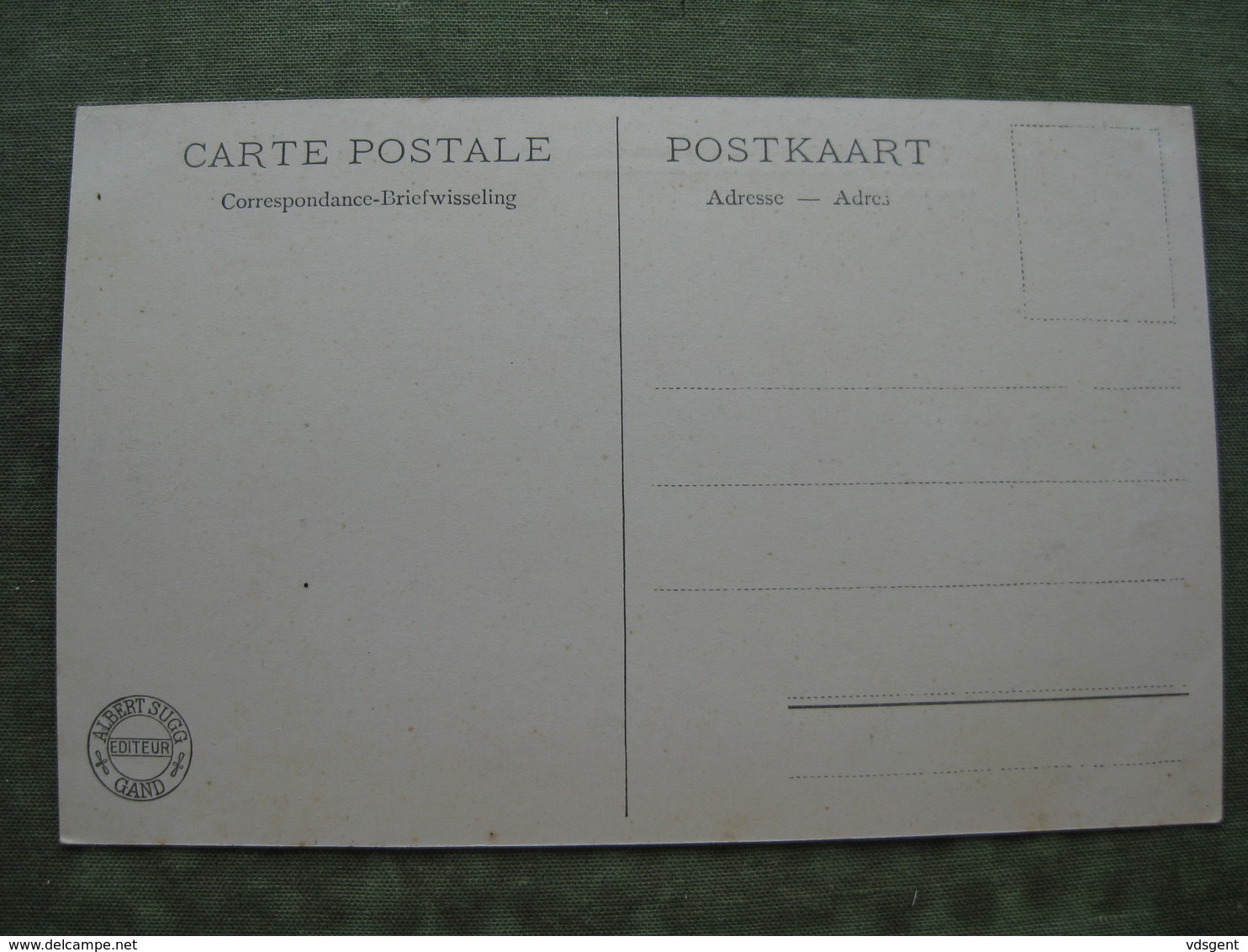 GAND - POSTE - Ed. Albert Sugg Serie 1 N340 - Gent