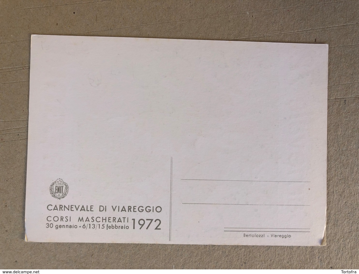 CARNEVALE DI VIAREGGIO CORSI MASCHERATI 1972 - Viareggio