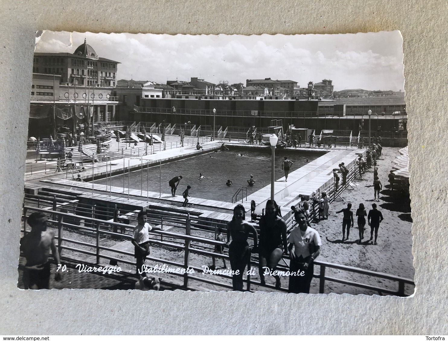 VIAREGGIO STABILIMENTO PRINCIPE DI PIEMONTE  1941 - Viareggio