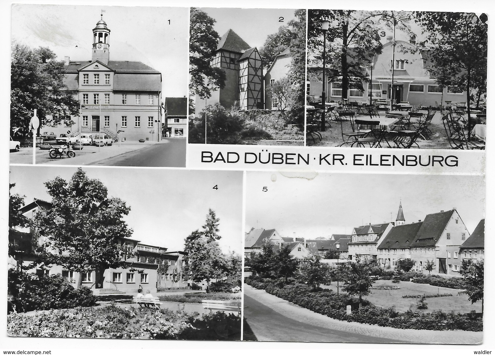 7282  BAD DÜBEN  -  MEHRBILD  1982 - Bad Dueben