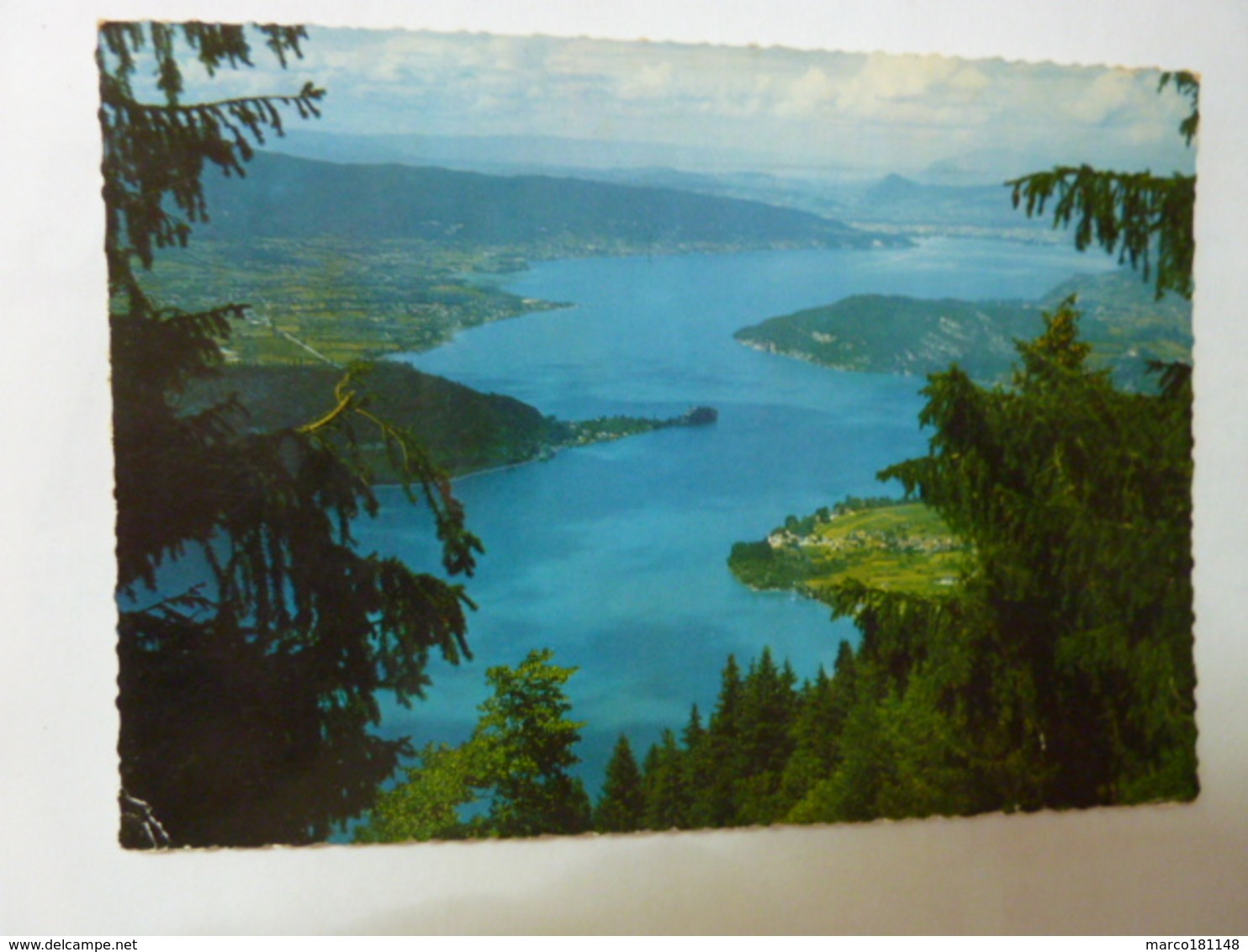 Le Lac D'Annecy - Depuis Le Col De La Forclaz, Vue Générale Du Lac Et La Baie De Talloires - Annecy