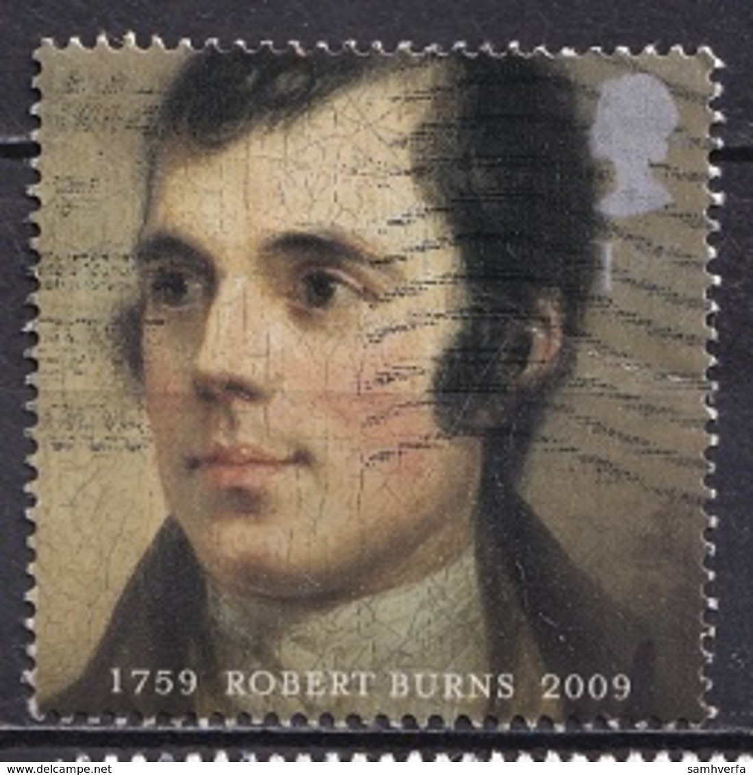 Great Britain 2009 - The 250th Anniversary Of The Birth Of Robert Burns, 1759-1796 - Usados