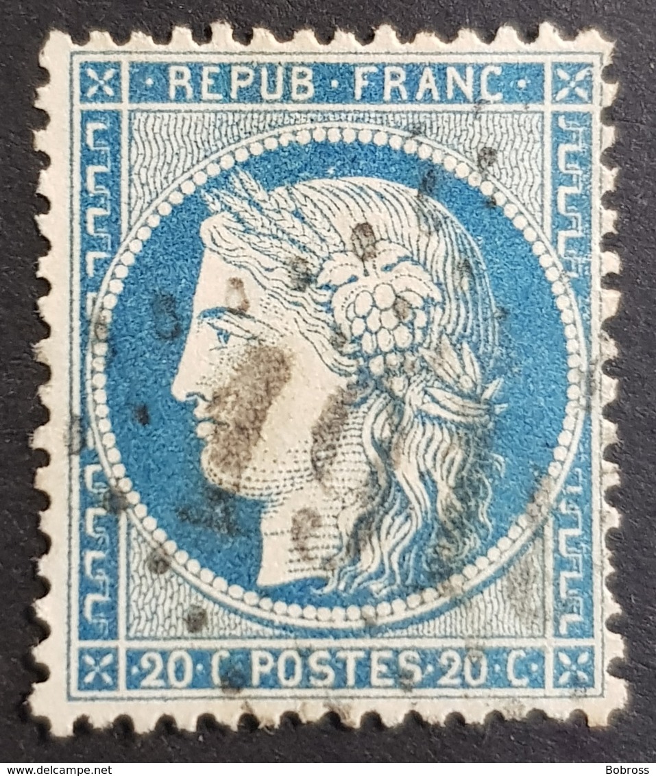 1870, Ceres, 20c, Bleu, France, Republique Française - 1870 Siège De Paris