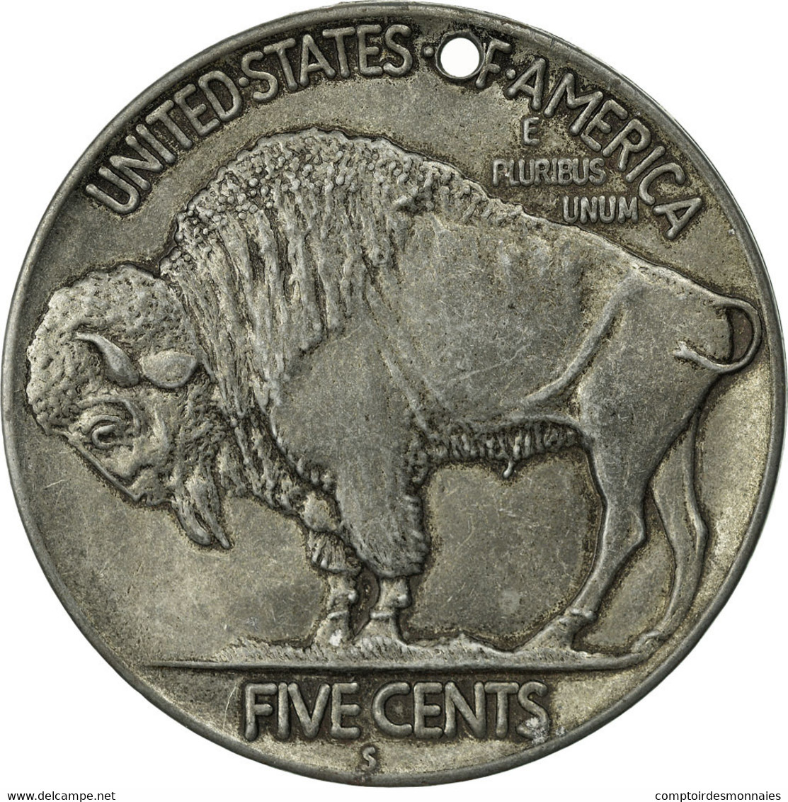 United States Of America, Médaille, Reproduction Five Cents Liberty, TTB, Tin - Autres & Non Classés