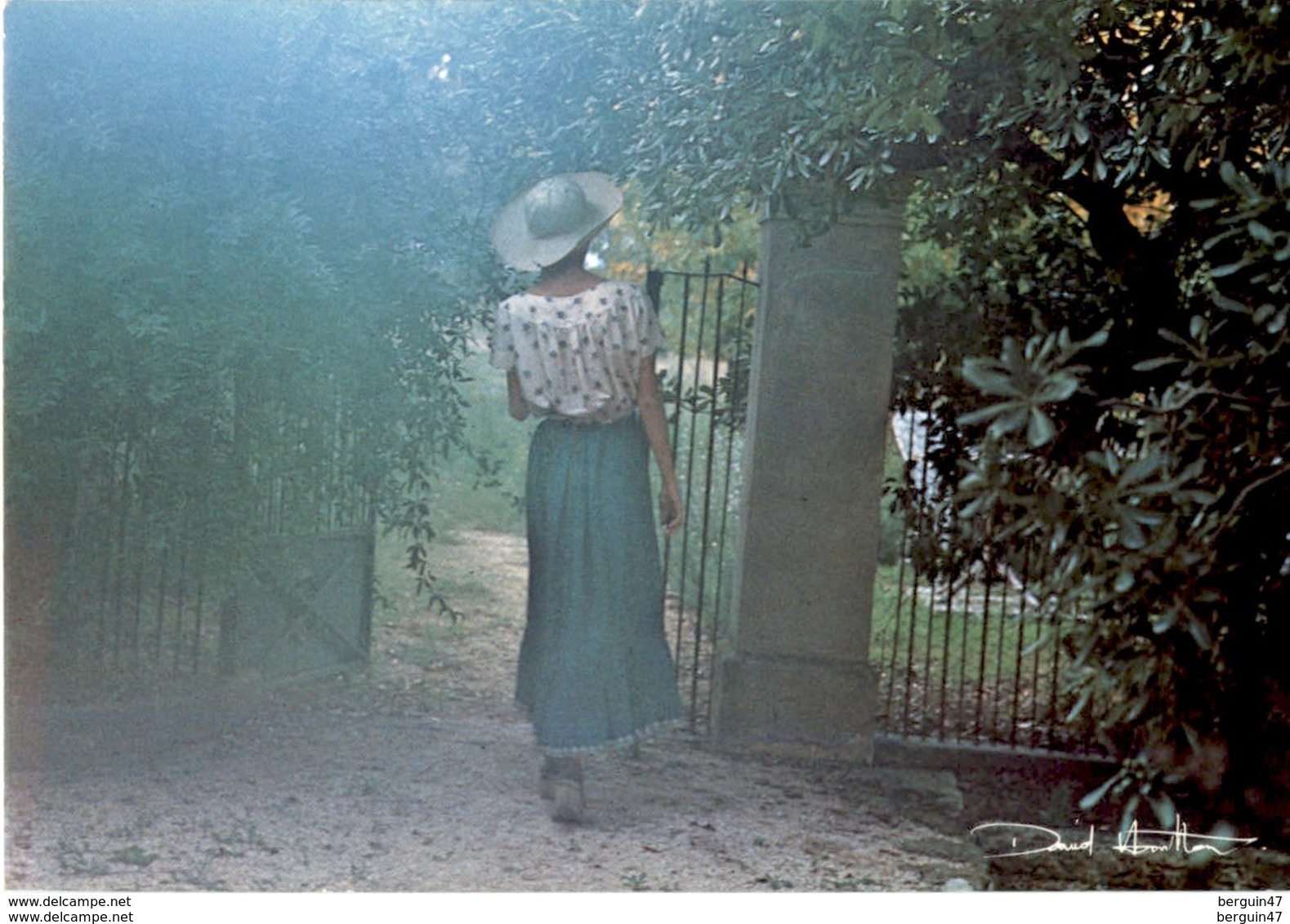 Photoprint From A Photograph By David HAMILTON ( Agep 001001 ) ...... Scan Recto Verso - Sonstige & Ohne Zuordnung