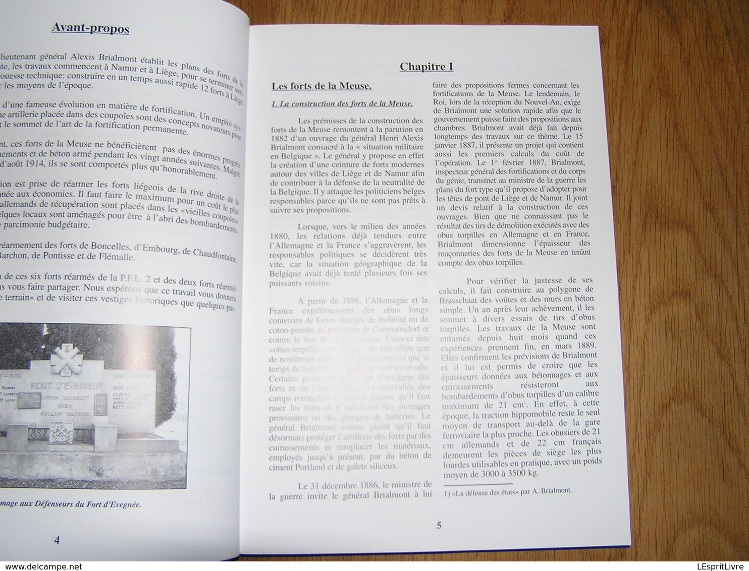 LA POSITION FORTIFIEE DE LIEGE Tome 5 Les Forts De Meuse Régionalisme Guerre 40 45 PFL Pontisse Fléron Boncelles Embourg - Belgique