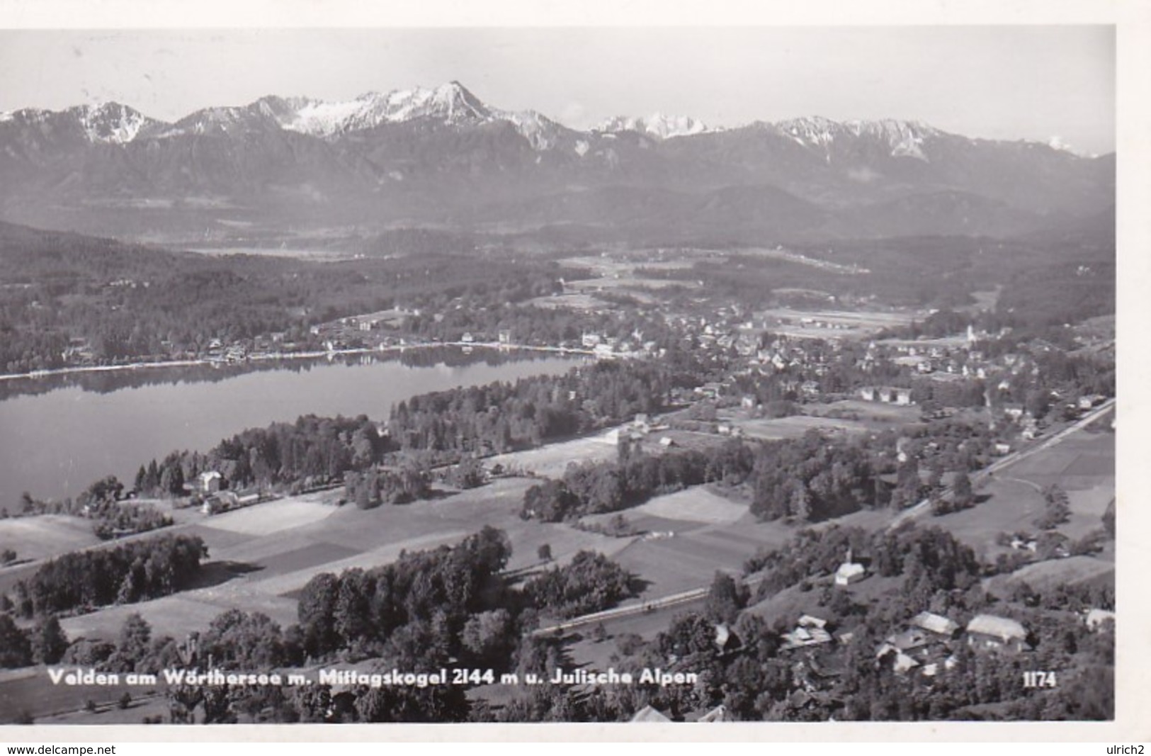 AK Velden Am Wörthersee M. Mittagskogel U. Julische Alpen  (42548) - Velden