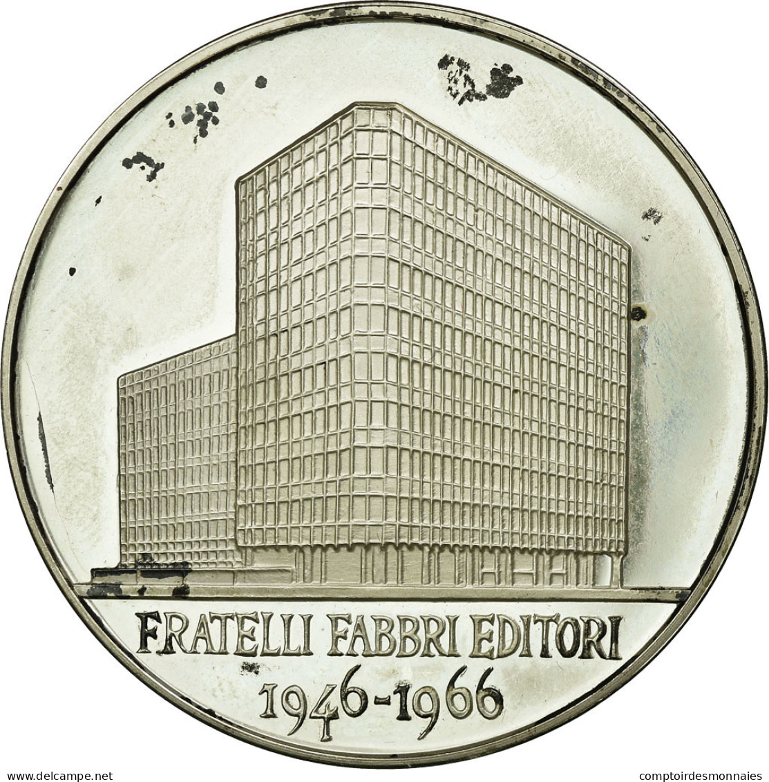 Italie, Médaille, Fratelli Fabri Editory, Business & Industry, 1966, SPL - Autres & Non Classés