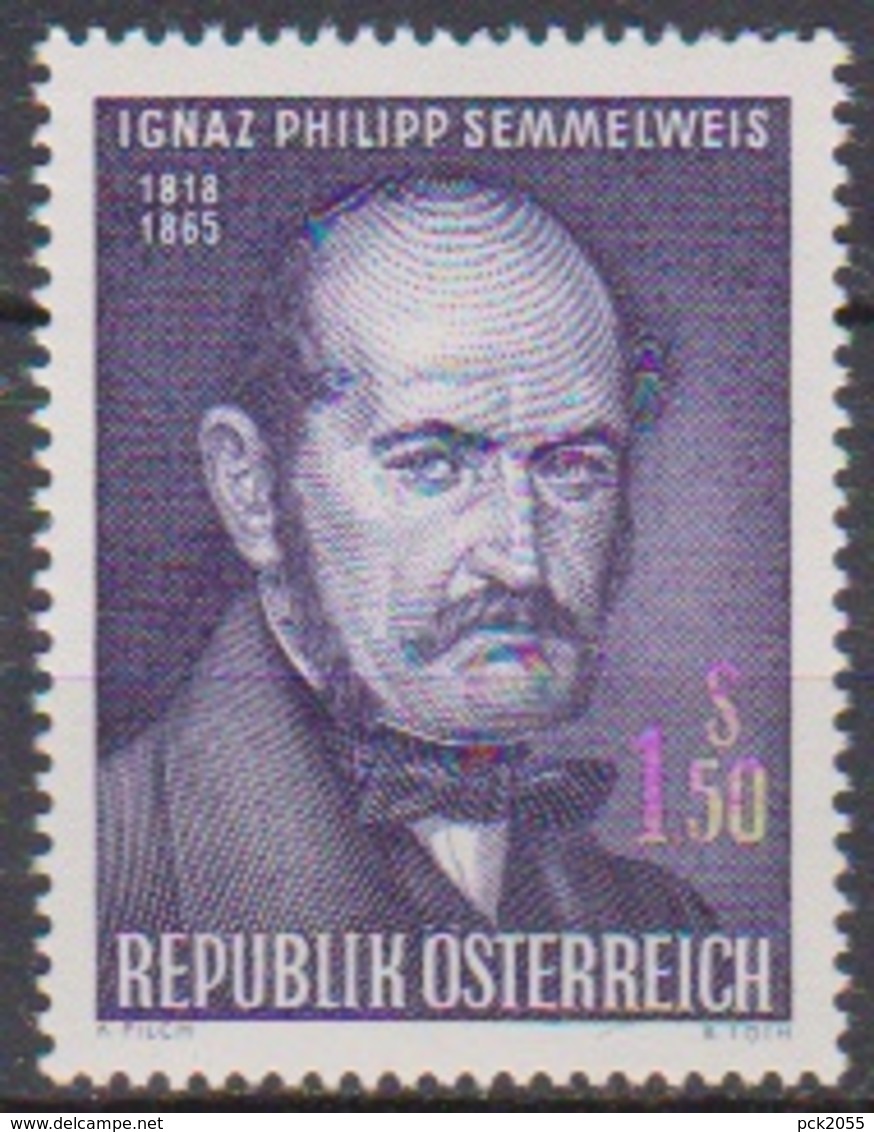 Österreich 1965 Nr.1192 ** Postfr. 100.Todestag Ignaz Philipp Semmelweis ( 8755) Günstige Versandkosten - Ungebraucht