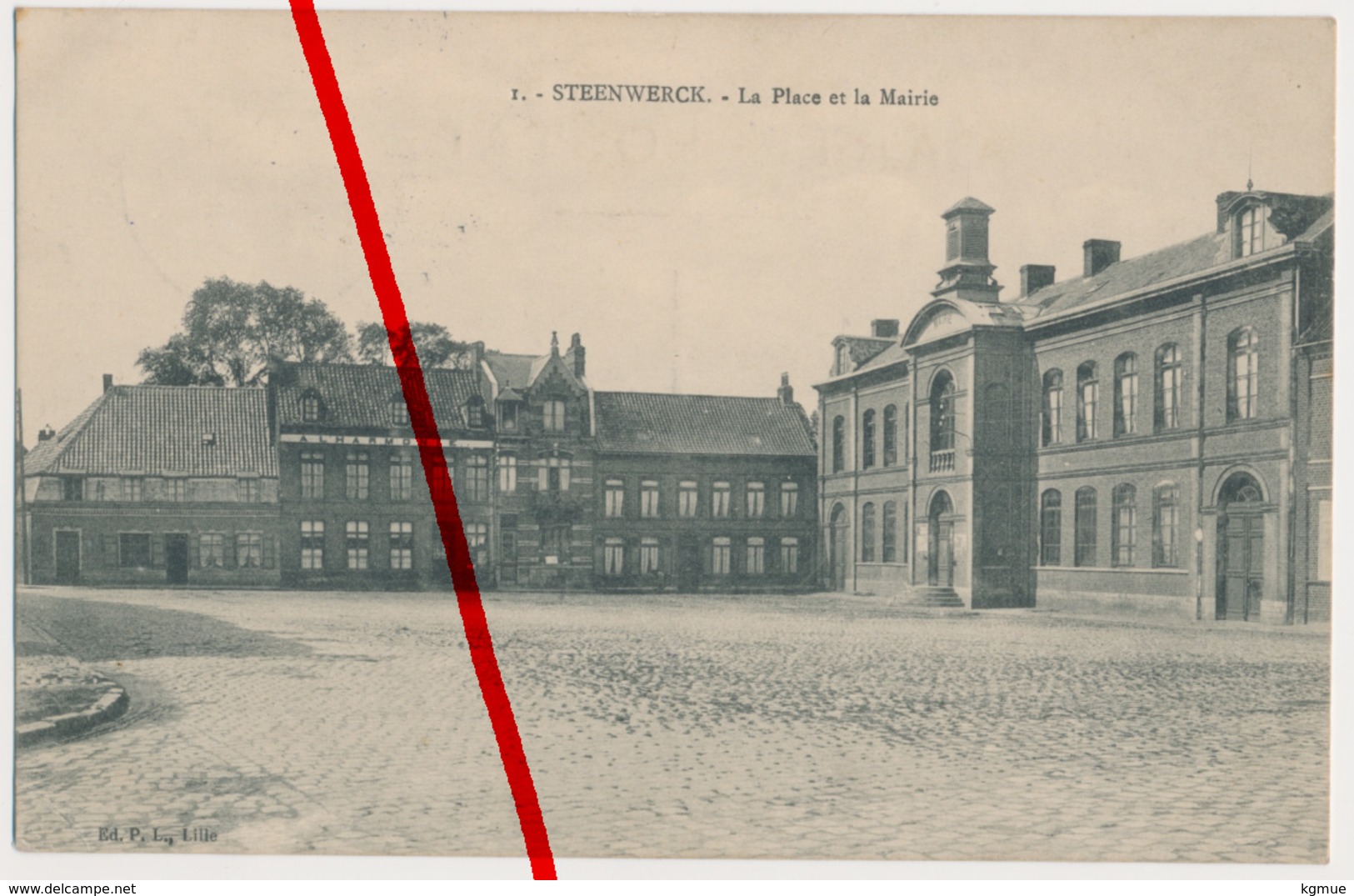 Steenwerck - Mairie - 1914 - Dunkerque