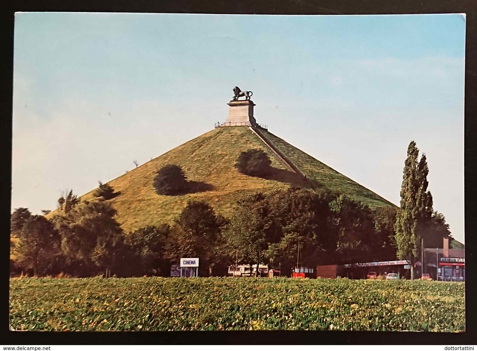 WATERLOO (Brabant Wallon) - La Butte Et Le Lion - The Hill And The Lion  - Cinema - Vg - Waterloo