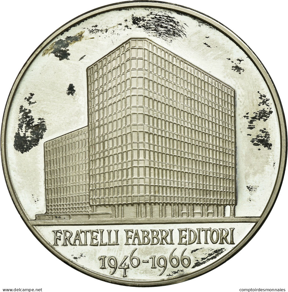 Italie, Médaille, Fratelli Fabri Editory, Business & Industry, 1966, SPL - Autres & Non Classés