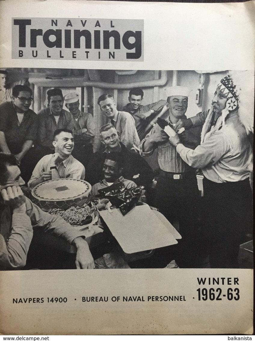 American US Army Naval Training Bulletin Winter 1962-1963 - Naval Institute - Forze Armate Americane