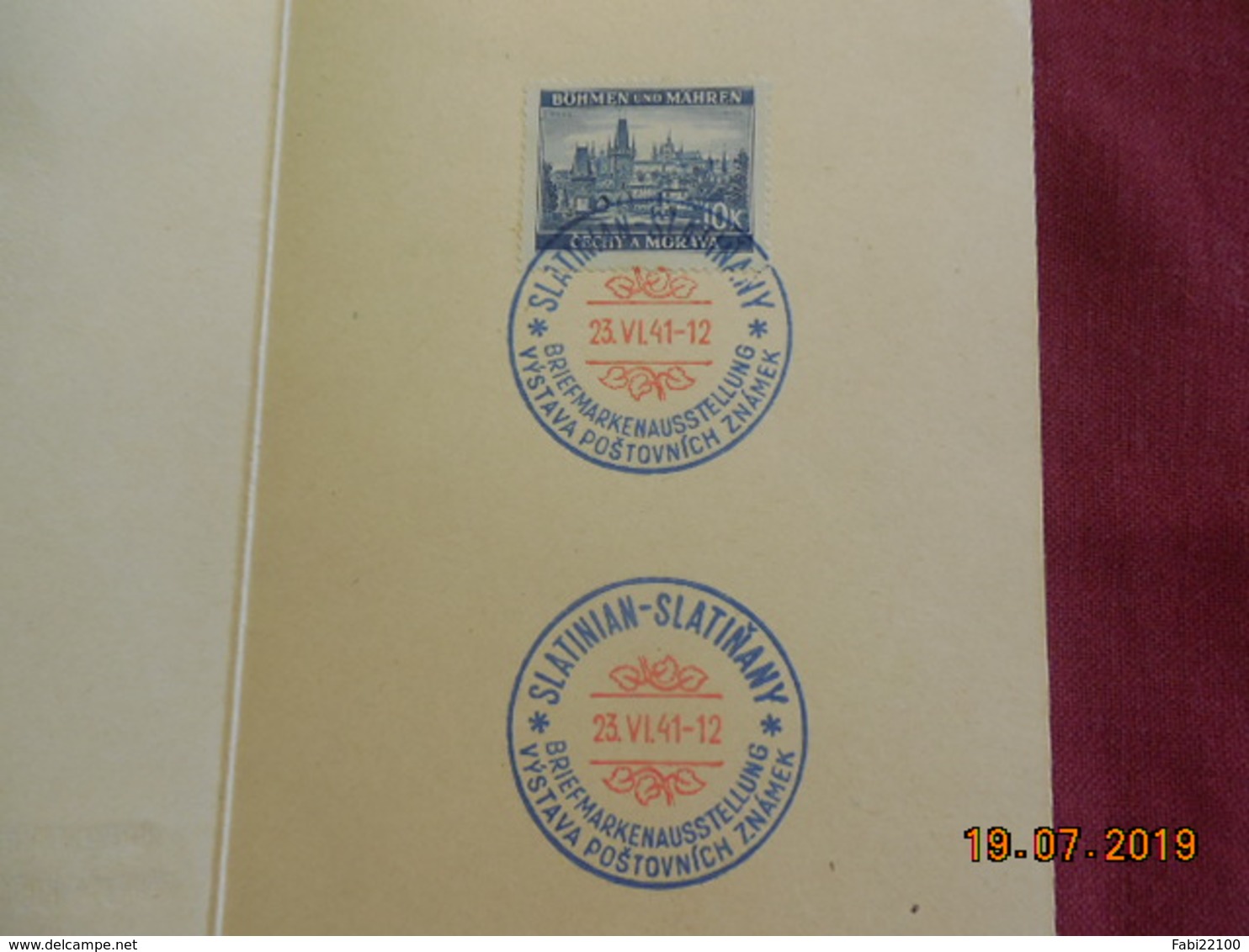 FDC De 1941 De Bohème & Moravie - FDC