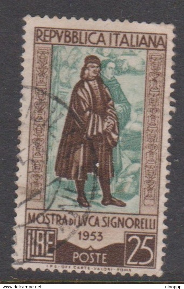 Italy Republic S 725 1953 Luca Signorelli,used - 1946-60: Used