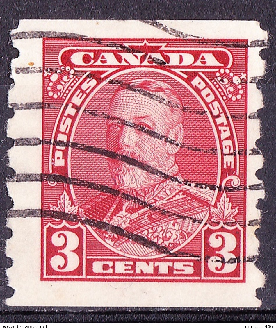 CANADA 1931 KGV 3c Scarlet SG309 Used - Used Stamps