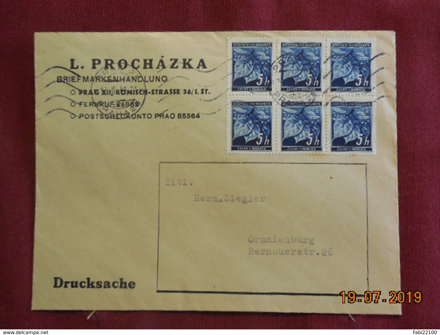 Lettre De 1941 à Destination De Oranienburg - Lettres & Documents