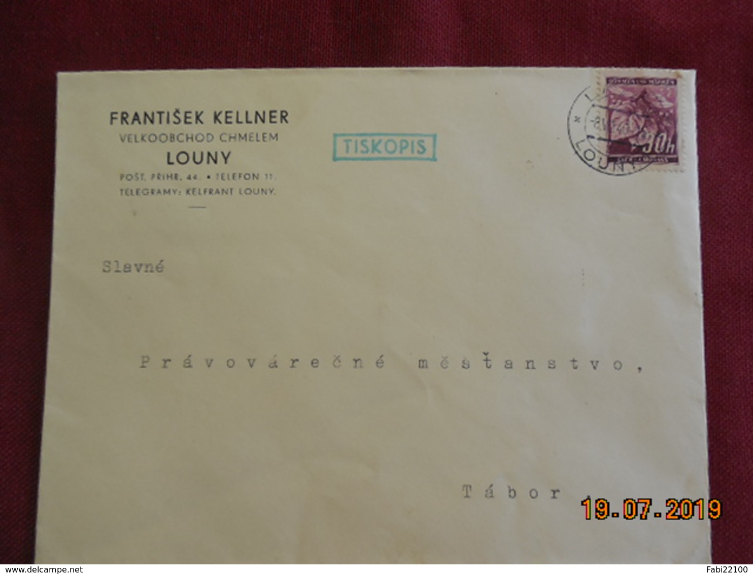 Lettre De 1940 à Destination De Tabor - Lettres & Documents