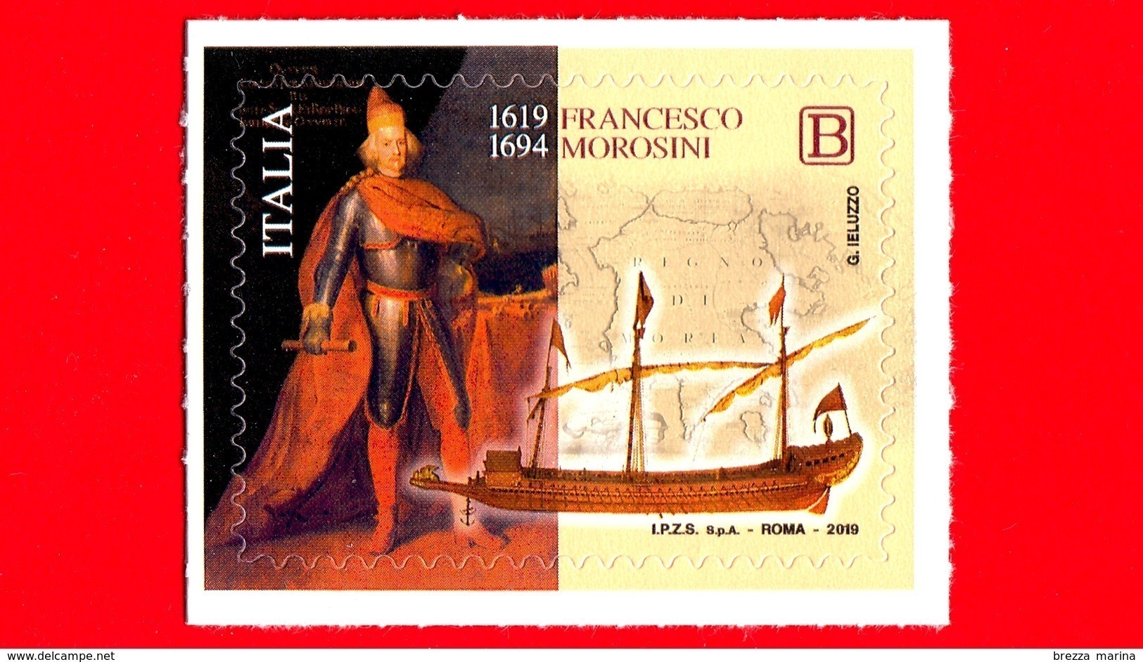 Nuovo - MNH - ITALIA - 2019 - 400 Anni Dalla Nascita Del Doge Francesco Morosini (1619-1694) - B - 2011-20:  Nuovi