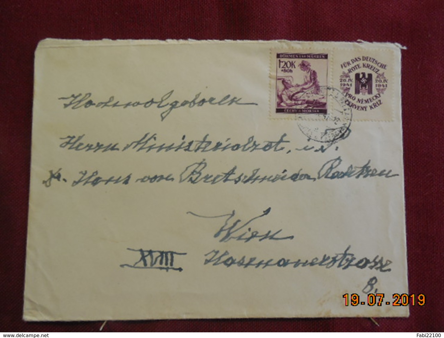 Lettre De 1941 à Destination De Wien - Lettres & Documents