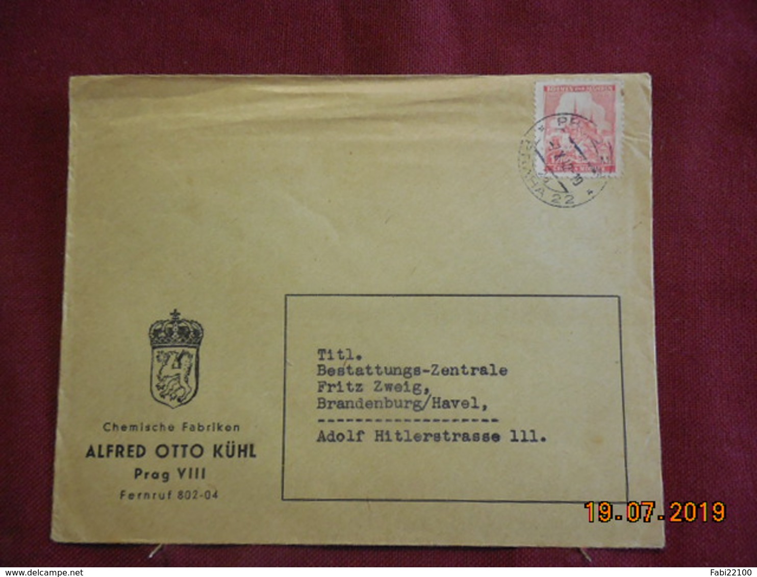 Lettre De 1939 à Destination De Brandenburg - Lettres & Documents