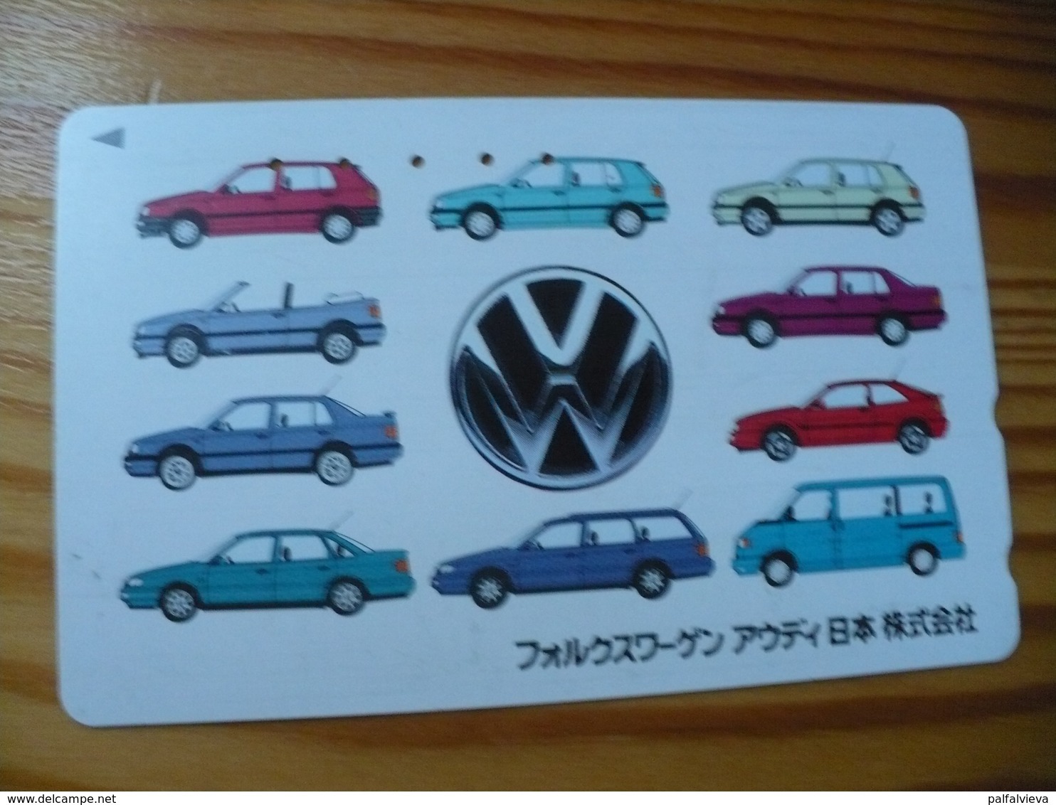 Phonecard Japan 110-011 Car, Volkswagen - Japon