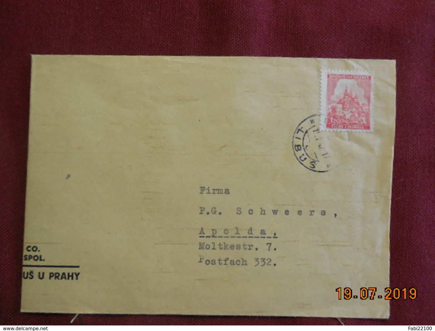 Lettre De De 1942 à Destination De Apolda - Lettres & Documents