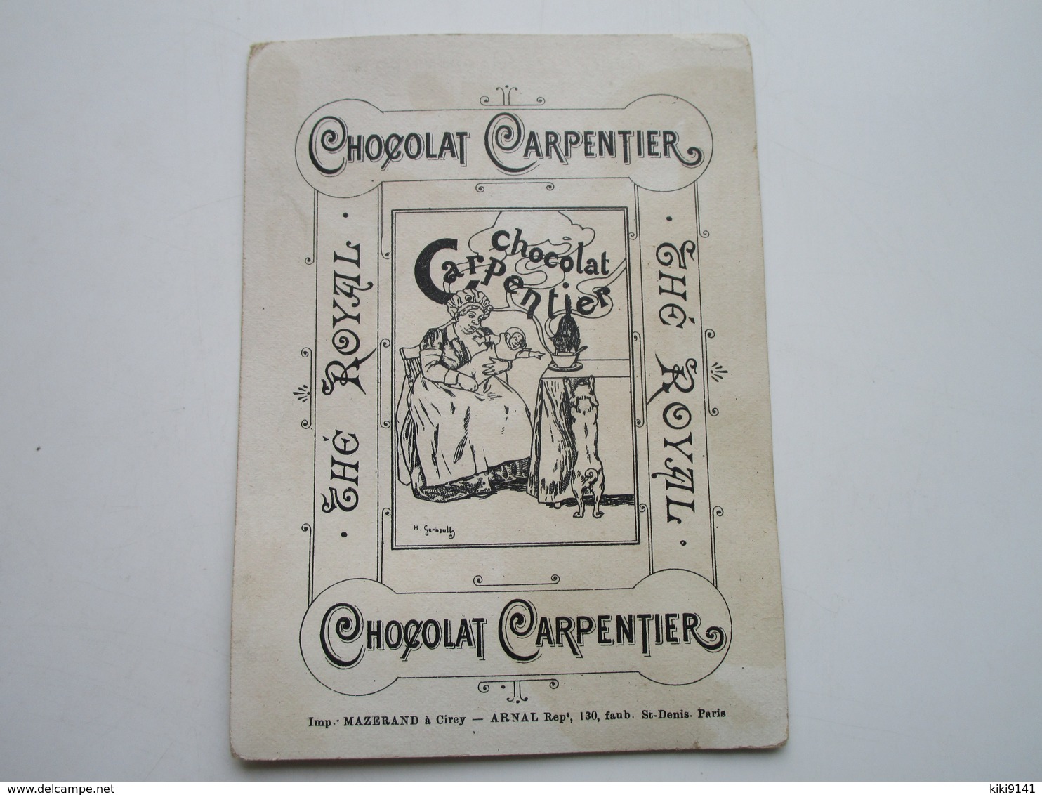 CHOCOLAT CARPENTIER - Thé Royal - Epoque Louis XV - Other & Unclassified