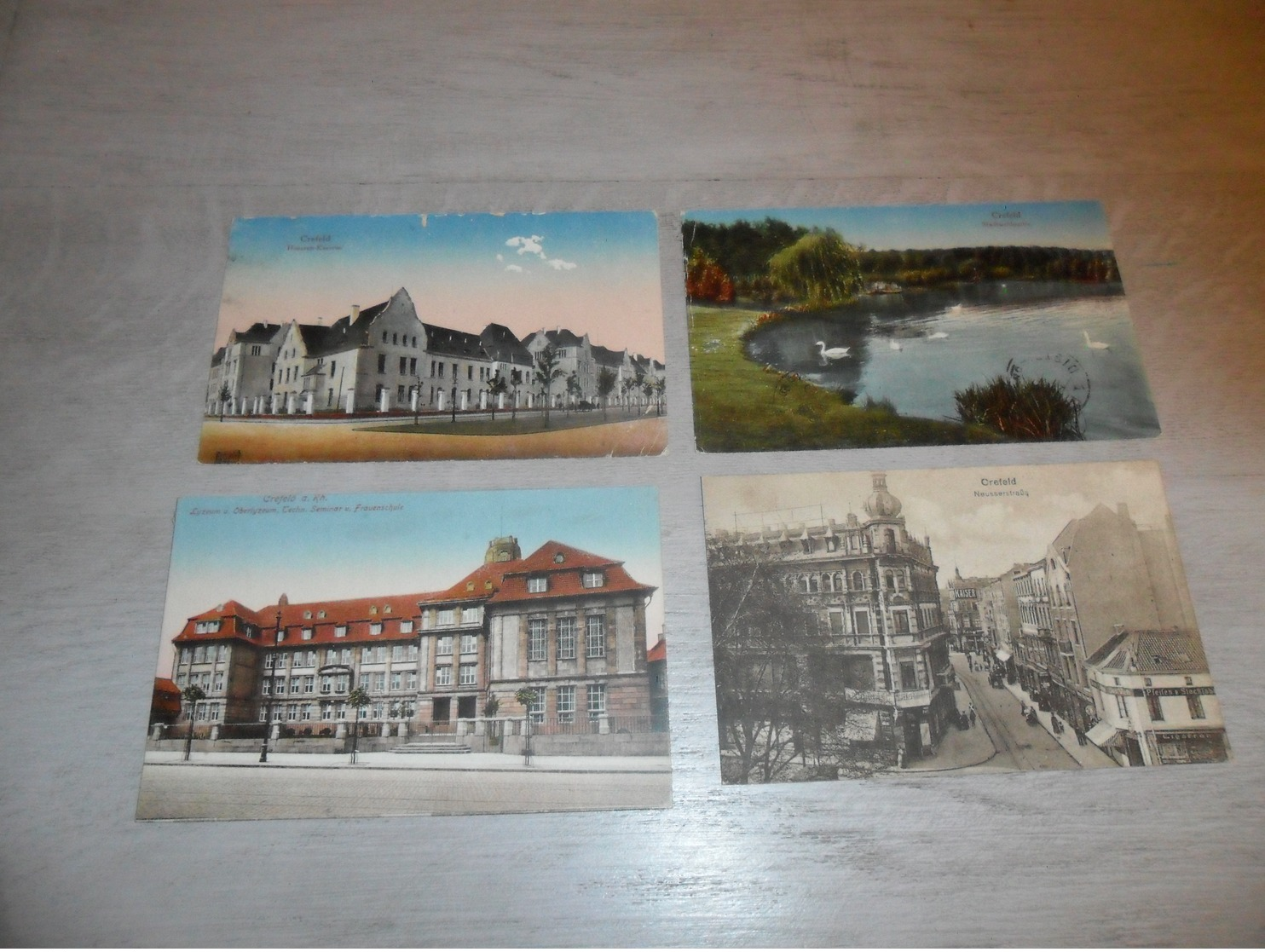 Beau lot de 60 cartes postales d' Allemagne Deutschland  Crefeld  Krefeld        Mooi lot van 60 postkaarten  Duitsland