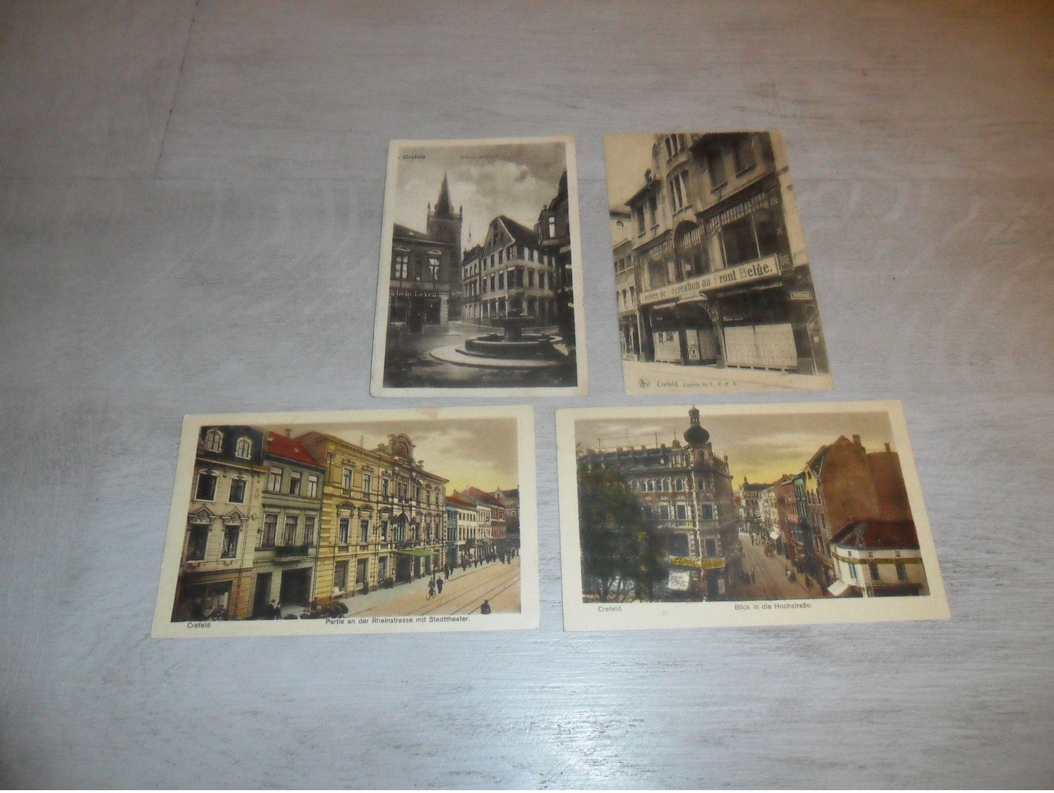 Beau lot de 60 cartes postales d' Allemagne Deutschland  Crefeld  Krefeld        Mooi lot van 60 postkaarten  Duitsland