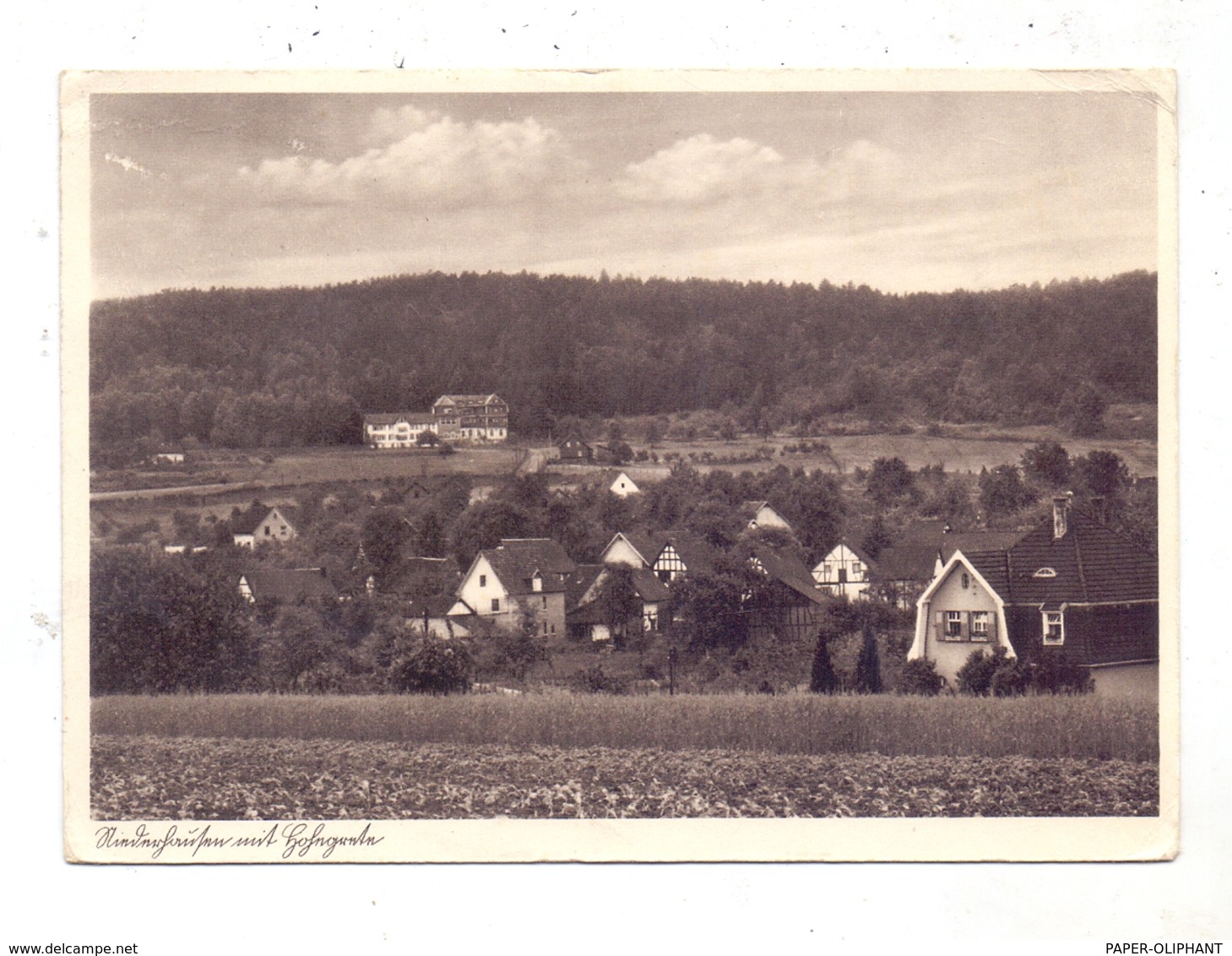 5227 WINDECK - AU, Dorfansicht Mit Bibel- Und Erholungsheim Hohegrete, 1939 - Windeck