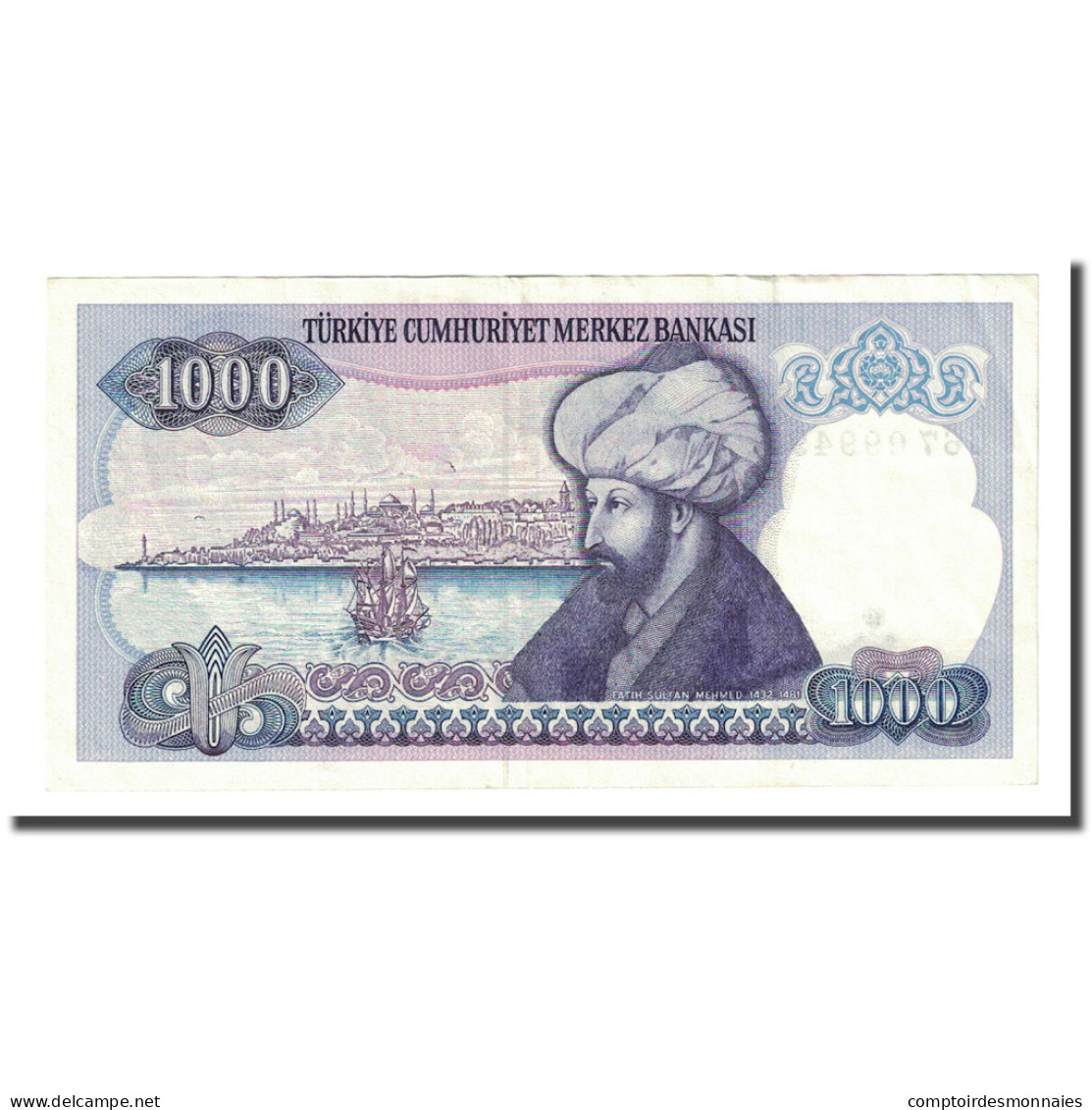 Billet, Turquie, 1000 Lira, L.1970, KM:196, TTB - Turquie